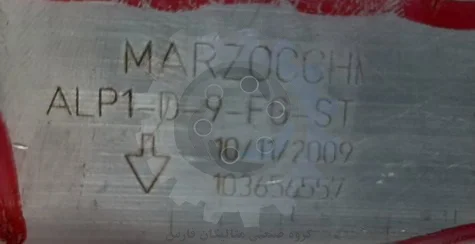 پمپ دنده ای مرزوکی MARZOCCHI مدل ALP1-D-9-FG-ST